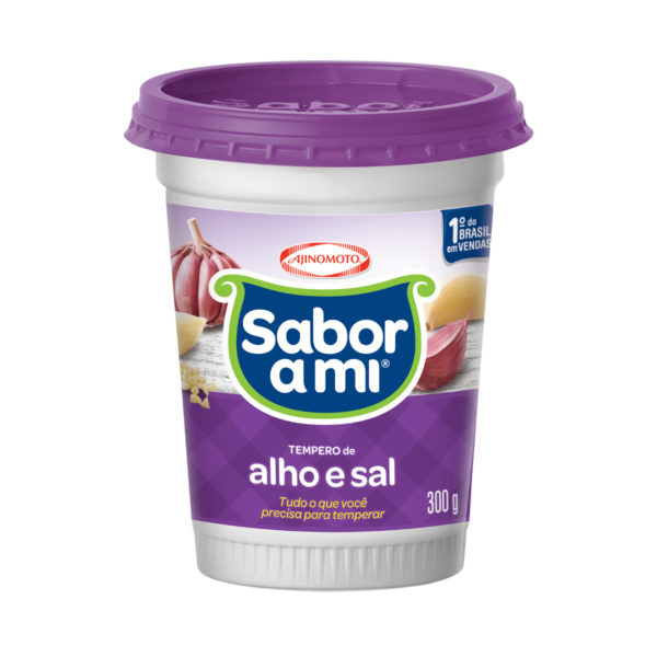 Tempero Sabor A Mi Alho e Sal 300g