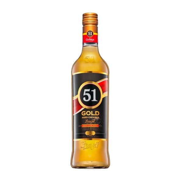Cachaça 51 Gold 70cl