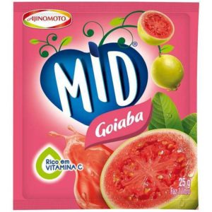 Refresco em pó Mid GOIABA 25g