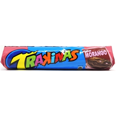 Biscoito Trakinas morango 126g