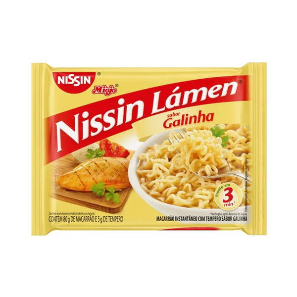 Nissin Miojo Galinha 80g