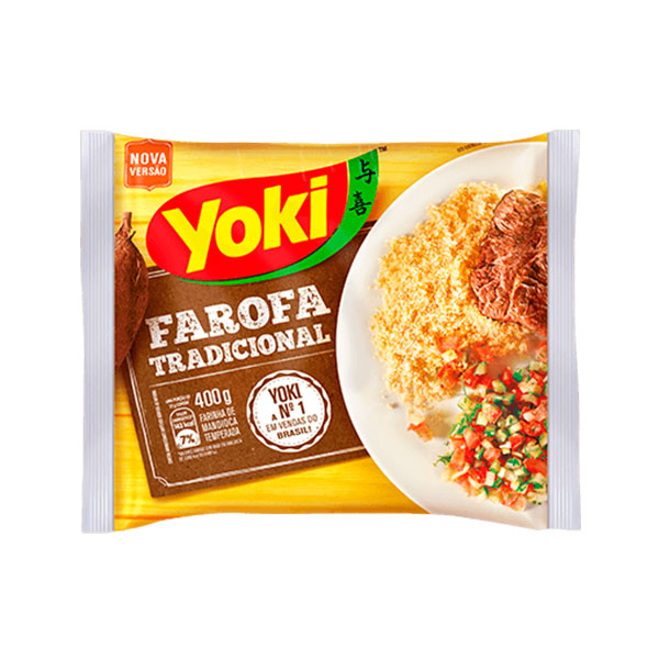 Farofa Tradicional Yoki 400g