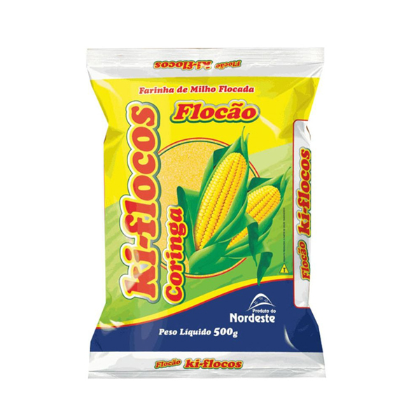 Flocão de Milho Ki-Flocos Coringa 500g