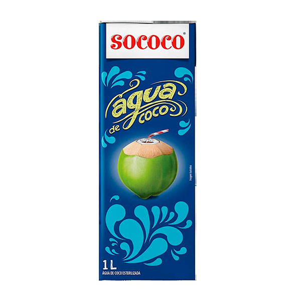 Água de Coco Sococo 1L