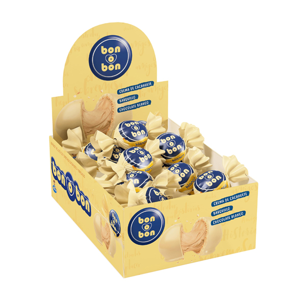 Caixa de Bon o Bon Branco Arcor 450g