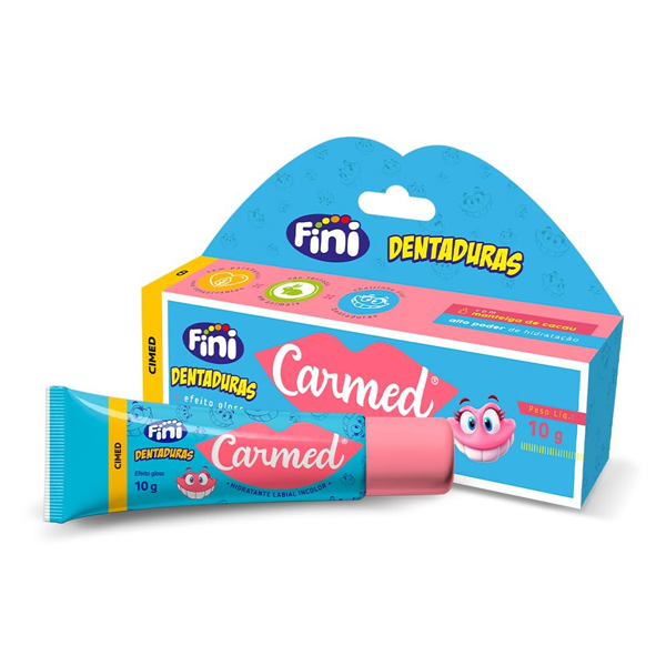 Carmed Fini Dentadura Hidratante Labial 10g