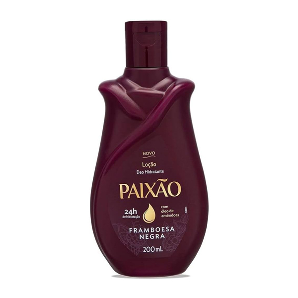 Loção Hidratante Paixão Framboesa Negra 200ml