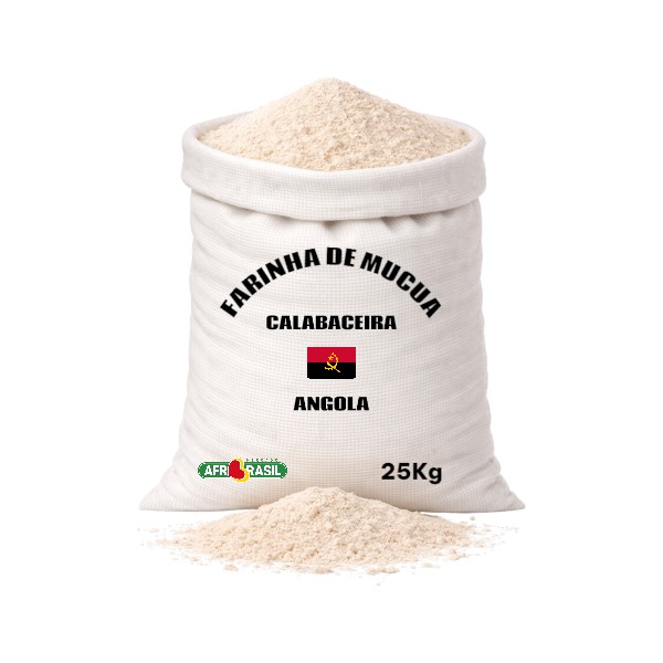 Saca de Farinha de Múcua Calabaceira de Angola 25kg