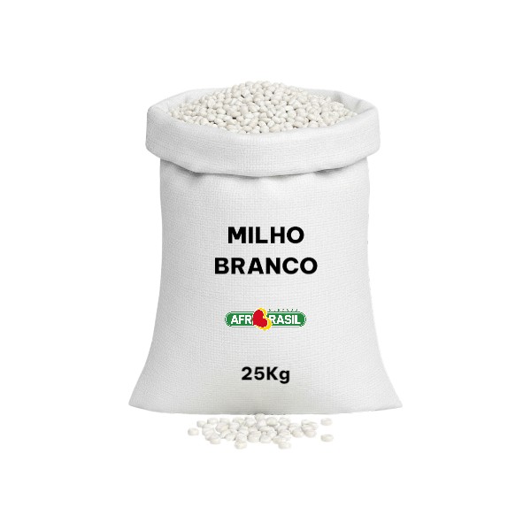 Saca de Milho Branco 25kg