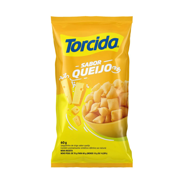 Salgadinho Torcida Sabor Queijo 60g