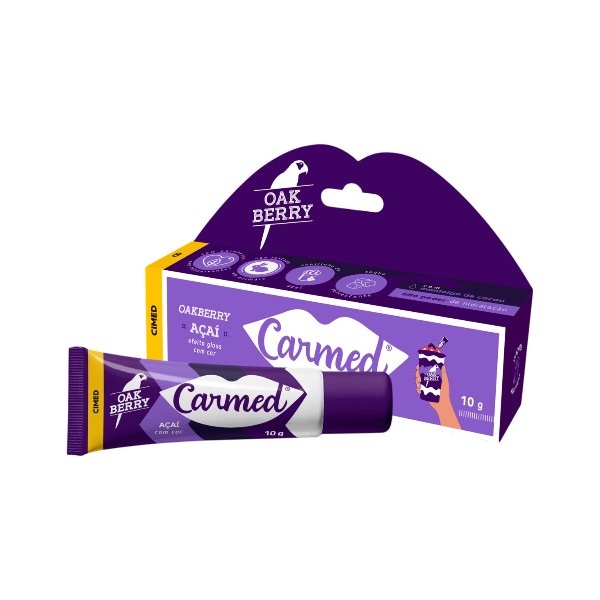 Carmed Açaí Oakberry Hidratante Labial 10g