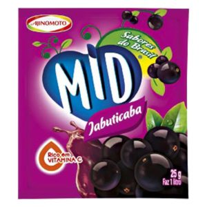 Refresco em pó Mid JABUTICABA 25g