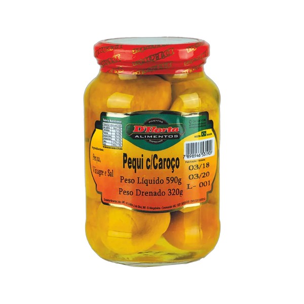 Pequi Inteiro em Conserva D’Horta 590g