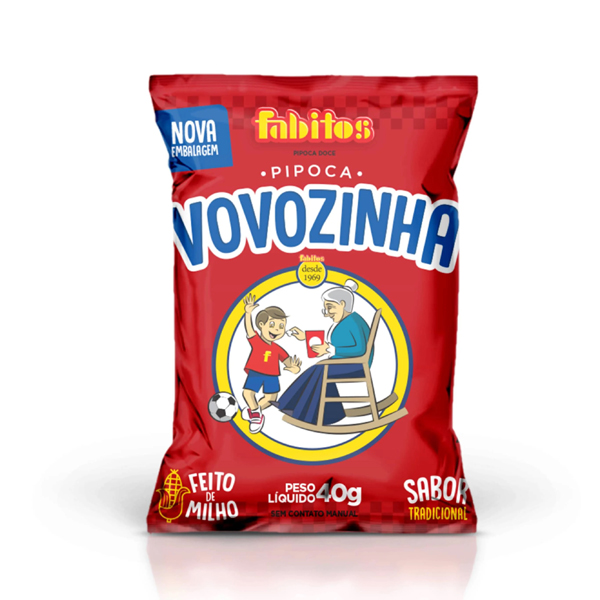 Pipoca Doce Vovozinha 40g