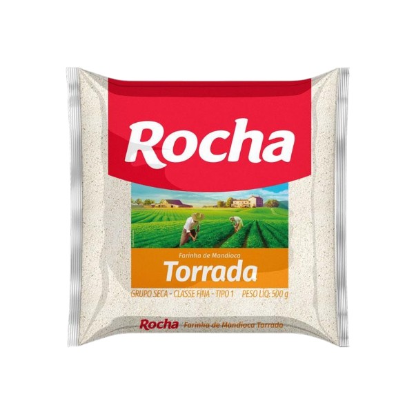 Farinha de Mandioca Torrada Rocha 500g