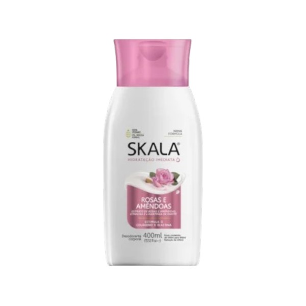 Loção Deo Hidratante Skala Rosas e Amêndoas 400ml