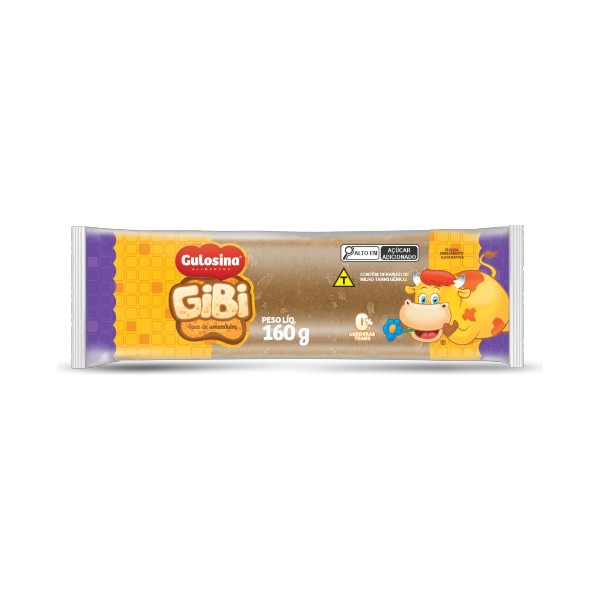 Doce de Amendoim Gibi Gulosina 160g
