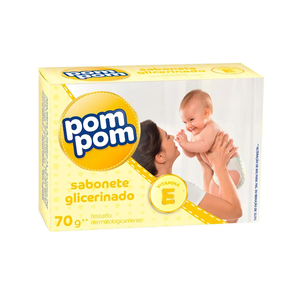 Sabonete Glicerinado Pompom 70g