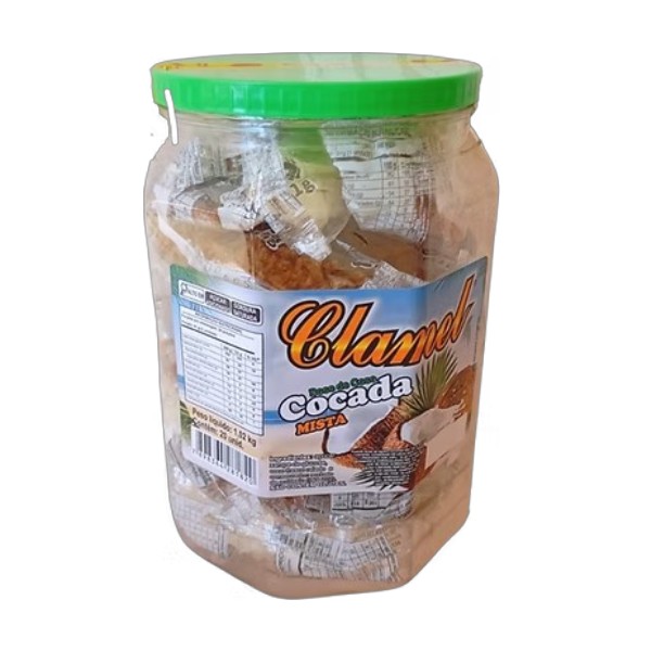 Cocada Mista Clamel 1,02Kg