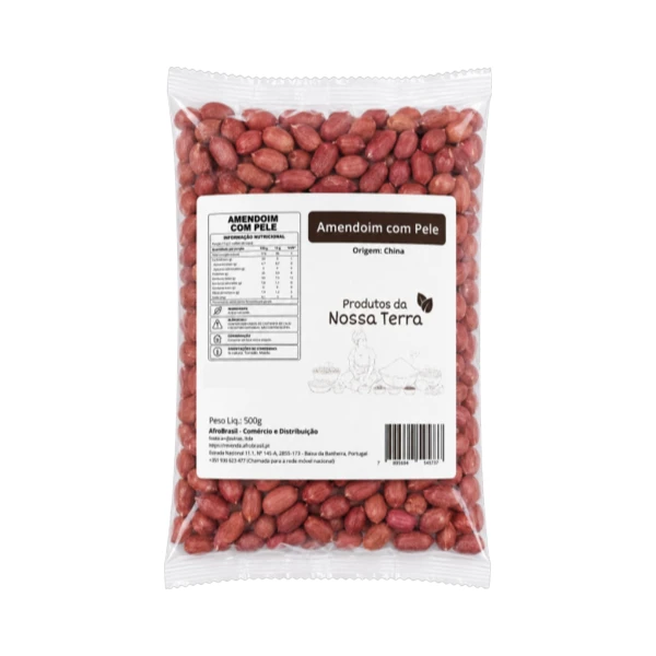 Amendoim com Pele AFB 500g