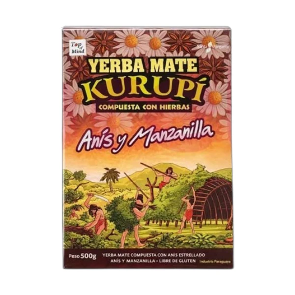 Erva Mate Kurupi Anís e Camomila 500g